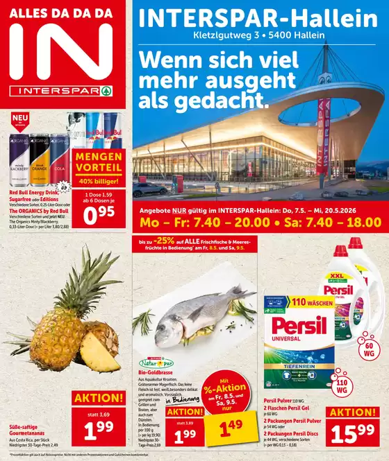 Interspar Katalog in Mischendorf | Top-Angebote für alle Schnäppchenjäger | 2026-05-07T00:00:00.000Z - 2026-05-20T00:00:00.000Z