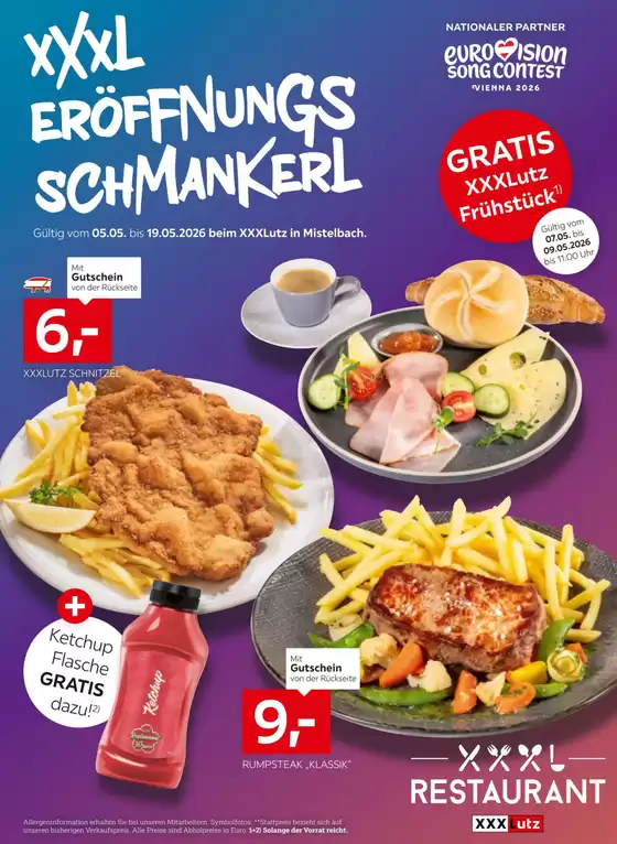 XXXLutz Katalog in Mischendorf | Angebote für Schnäppchenjäger | 2026-05-01T00:00:00.000Z - 2026-05-31T00:00:00.000Z