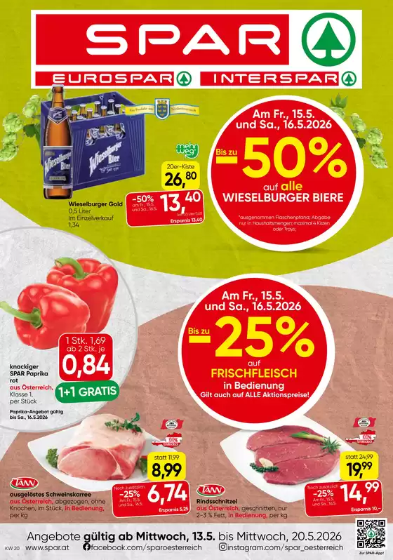Eurospar Katalog | Jetzt sparen mit unseren Deals | 2026-05-13T00:00:00.000Z - 2026-05-20T00:00:00.000Z