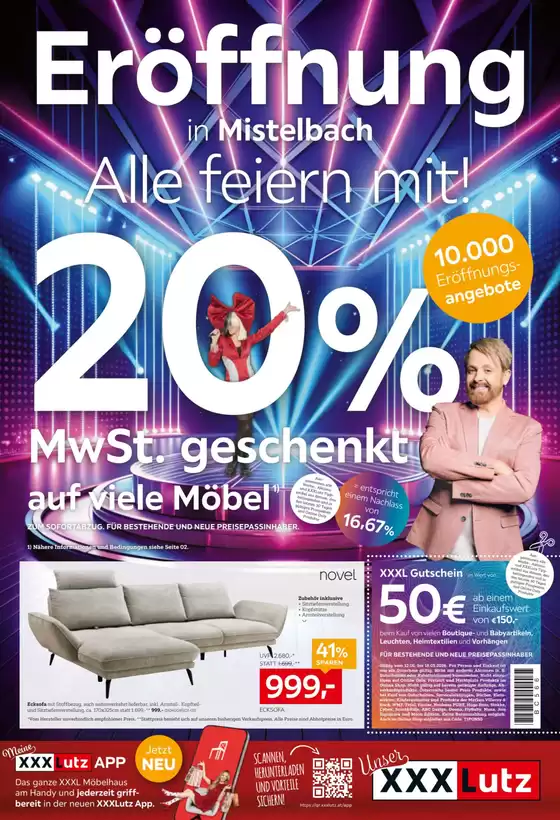 XXXLutz Katalog | Unsere besten Schnäppchen | 2026-05-12T00:00:00.000Z - 2026-05-26T00:00:00.000Z