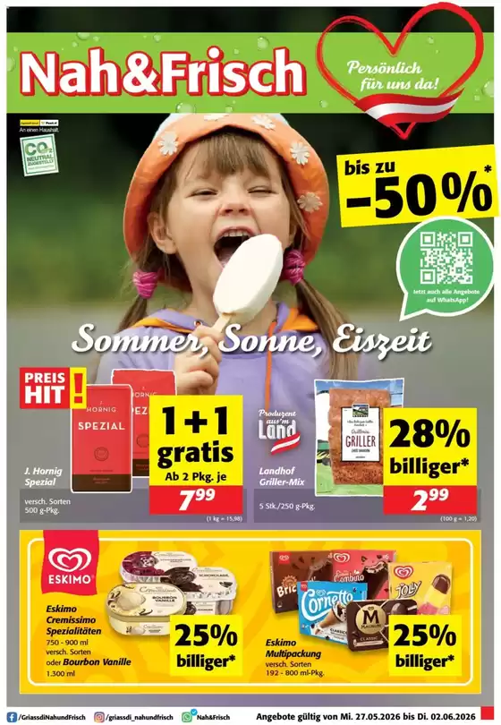 Nah & Frisch Katalog | Aktuelle Deals und Angebote | 2026-05-27T00:00:00.000Z - 2026-06-02T00:00:00.000Z