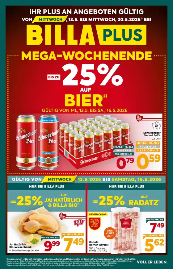 BILLA PLUS Katalog | BILLA PLUS FB KW20 2026 Wien | 2026-05-13T00:00:00.000Z - 2026-05-20T00:00:00.000Z