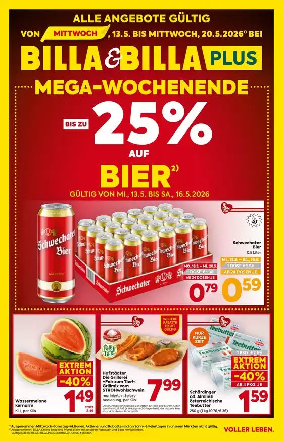 Billa Katalog | BILLA FB KW20 2026 Wien | 2026-05-13T00:00:00.000Z - 2026-05-20T00:00:00.000Z