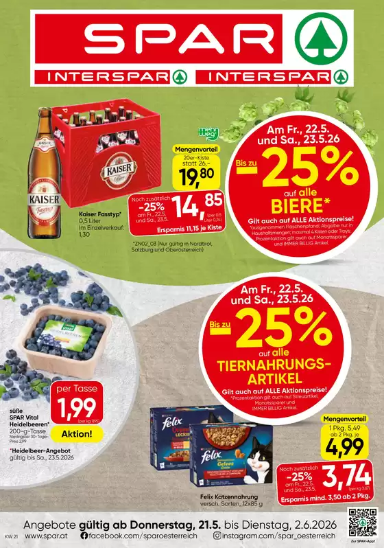 Eurospar Katalog | Rabatte und Aktionen | 2026-05-21T00:00:00.000Z - 2026-06-02T00:00:00.000Z
