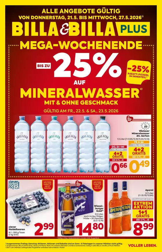 Billa Katalog | Jetzt sparen mit unseren Deals | 2026-05-21T00:00:00.000Z - 2026-05-27T00:00:00.000Z