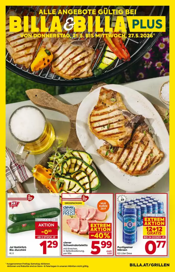 BILLA PLUS Katalog in Salzburg | Tolles Angebot für Schnäppchenjäger | 2026-05-21T00:00:00.000Z - 2026-05-27T00:00:00.000Z