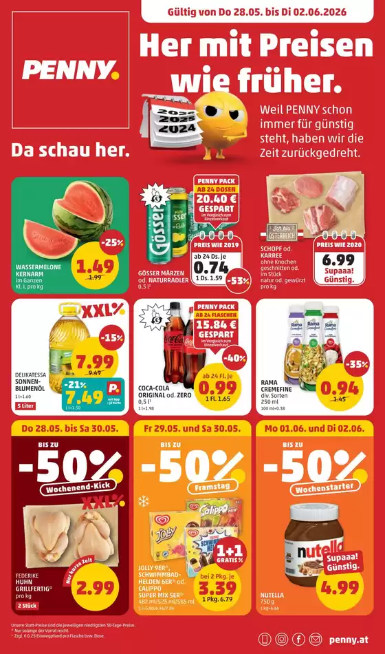 Penny Katalog | Jetzt sparen mit unseren Deals | 2026-05-28T00:00:00.000Z - 2026-06-02T00:00:00.000Z