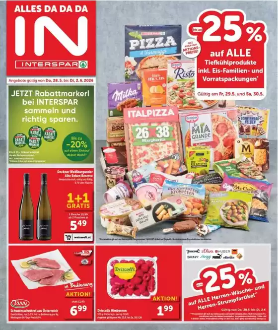 Interspar Katalog in Bruck an der Mur | Neue Angebote zum Entdecken | 2026-05-28T00:00:00.000Z - 2026-06-02T00:00:00.000Z