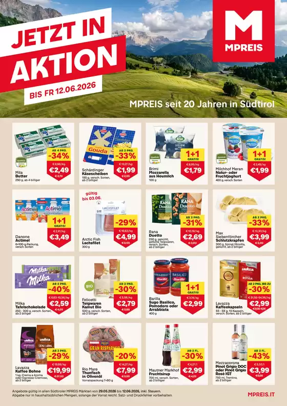 MPreis Katalog | DM KW23 24 2026 Ansicht | 2026-05-29T00:00:00.000Z - 2026-06-11T00:00:00.000Z
