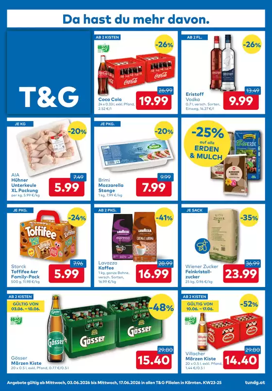 T&G Katalog | TG flugblatt Kärnten. | 2026-06-03T00:00:00.000Z - 2026-06-17T00:00:00.000Z