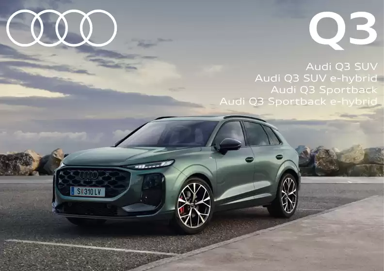 Audi Katalog | Audi q3 sportback | 2026-01-01T00:00:00.000Z - 2026-12-31T00:00:00.000Z