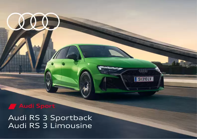 Audi Katalog in Tulln an der Donau | Audi rs 3 sportback | 2026-01-01T00:00:00.000Z - 2026-12-31T00:00:00.000Z