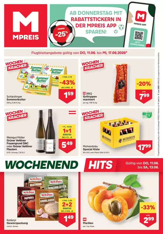 MPreis Katalog | FB KW24 2026 V | 2026-06-11T00:00:00.000Z - 2026-06-17T00:00:00.000Z