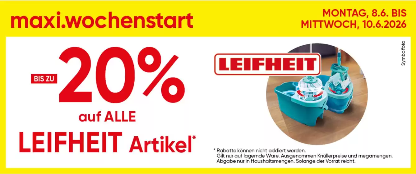 Maximarkt Katalog in Heiligenkreuz im Lafnitztal | Unsere besten Deals für Sie | 2026-06-08T00:00:00.000Z - 2026-06-10T00:00:00.000Z