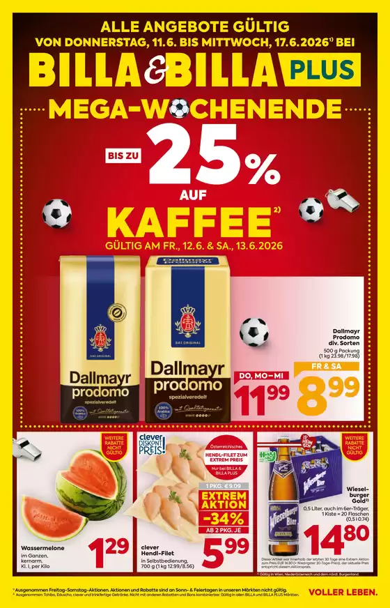 Billa Katalog | BILLA FB KW24 2026 Wien | 2026-06-11T00:00:00.000Z - 2026-06-17T00:00:00.000Z