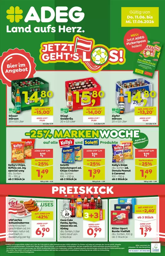 ADEG Katalog | Unsere besten Schnäppchen | 2026-06-11T00:00:00.000Z - 2026-06-17T00:00:00.000Z