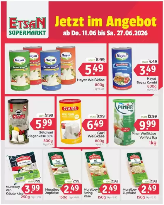 ETSAN Katalog in Vösendorf | Exklusive Deals für unsere Kunden | 2026-06-11T00:00:00.000Z - 2026-06-27T00:00:00.000Z