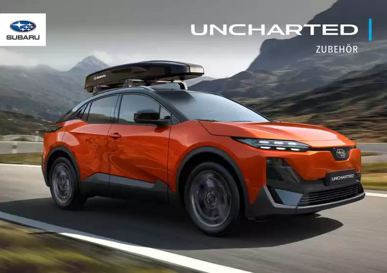 Subaru Katalog | MY26 Uncharted Zubehoer | 2026-06-12T00:00:00.000Z - 2026-06-26T00:00:00.000Z
