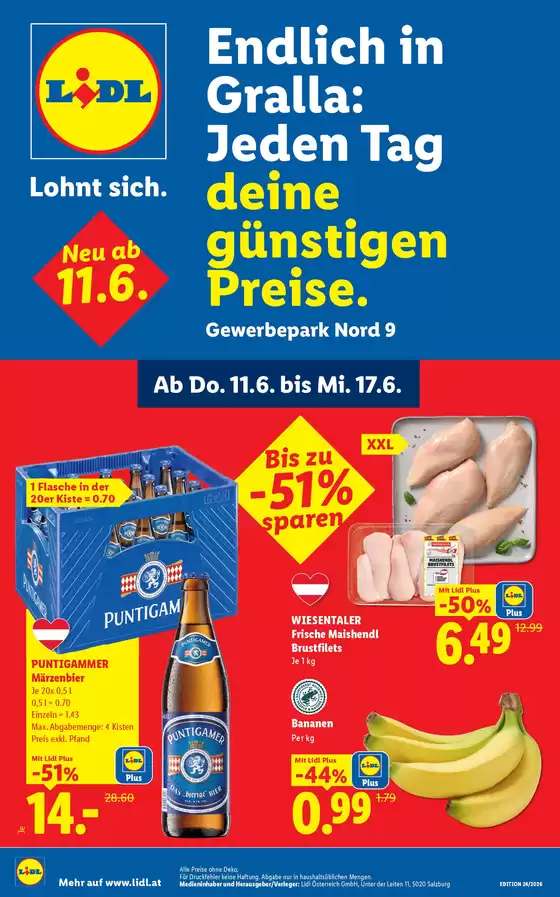 Lidl Katalog in Perg | Entdecke unsere Angebote | 2026-06-11T00:00:00.000Z - 2026-06-17T00:00:00.000Z