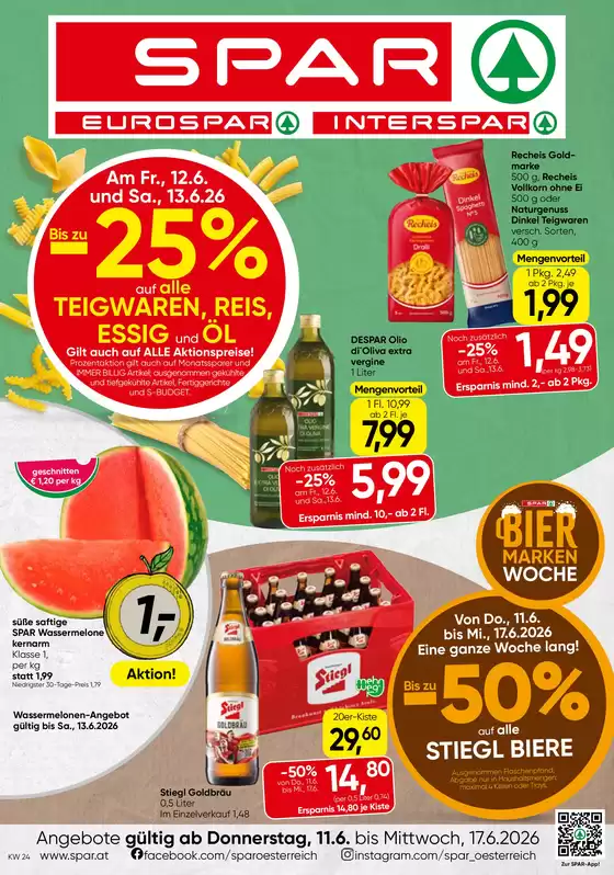 Eurospar Katalog | Exklusive Deals für unsere Kunden | 2026-06-13T00:00:00.000Z - 2026-06-27T00:00:00.000Z