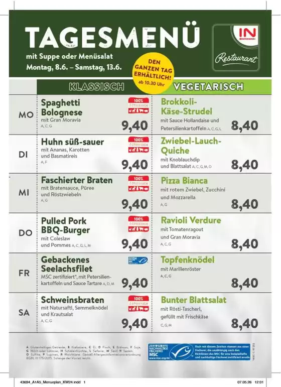 Interspar Restaurant Katalog | Aktuelle Deals und Angebote | 2026-06-08T00:00:00.000Z - 2026-06-13T00:00:00.000Z