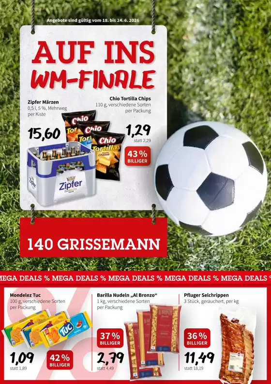 Der Grissemann Katalog | Der Grissemann flugblatt | 2026-06-18T00:00:00.000Z - 2026-06-24T00:00:00.000Z