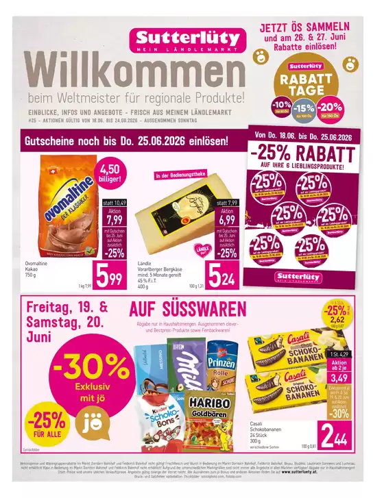 Sutterlüty Katalog | FB KW25 2026 20er A4 WEB | 2026-06-18T00:00:00.000Z - 2026-06-27T00:00:00.000Z