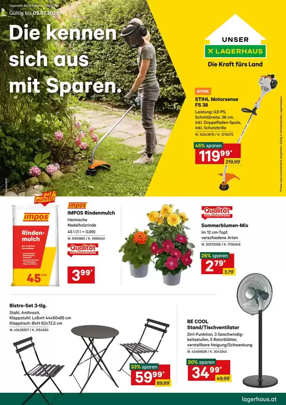 Lagerhaus Graz Land Katalog | Lagerhaus Graz Land Flugblatt Juni 2026 | 2026-06-20T00:00:00.000Z - 2026-07-05T00:00:00.000Z