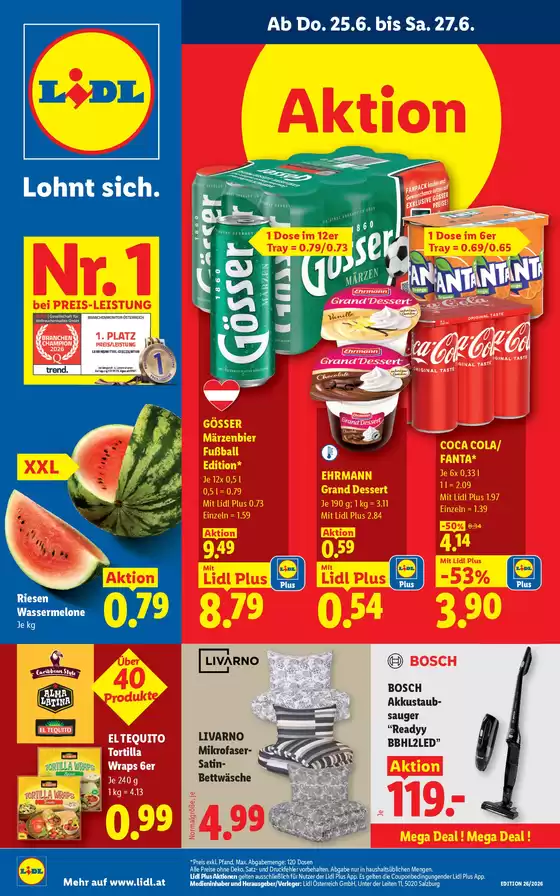 Lidl Katalog in Düns | Flugblatt | 2026-06-25T00:00:00.000Z - 2026-07-01T00:00:00.000Z