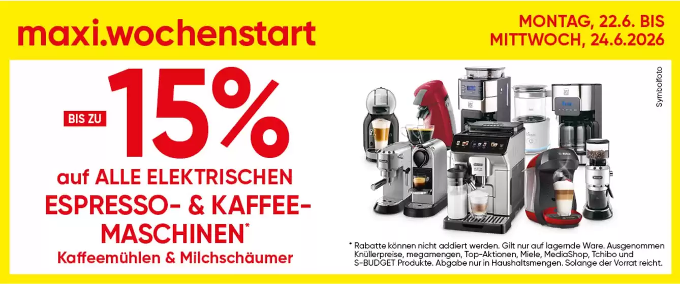 Maximarkt Katalog | Angebote für Schnäppchenjäger | 2026-06-22T00:00:00.000Z - 2026-06-24T00:00:00.000Z