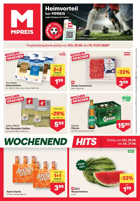 MPreis Katalog | FB KW26 2026 K rnten | 2026-06-25T00:00:00.000Z - 2026-07-01T00:00:00.000Z