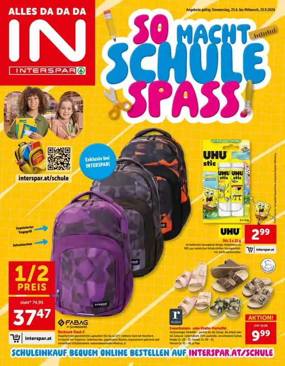 Interspar Katalog | Unsere besten Angebote für Sie | 2026-06-25T00:00:00.000Z - 2026-09-23T00:00:00.000Z