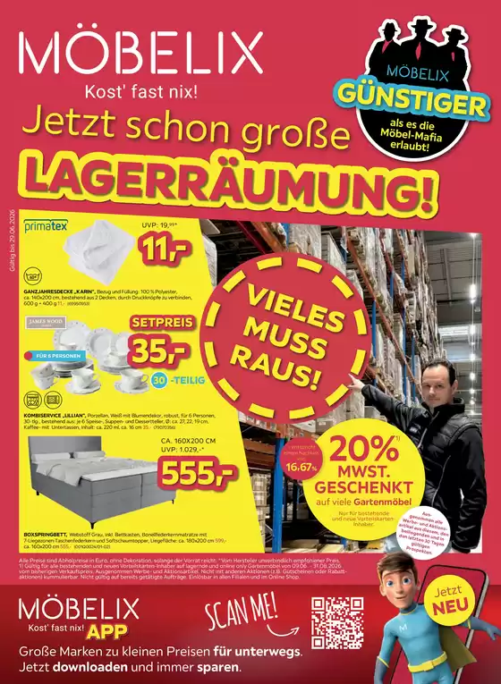 Möbelix Katalog in Bad Pirawarth | Möbelix flugblatt | 2026-06-23T00:00:00.000Z - 2026-06-29T00:00:00.000Z