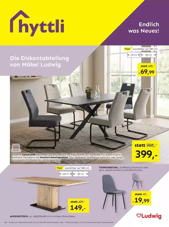 Möbel Ludwig Katalog in Bad Pirawarth | Attraktive Sonderangebote für alle | 2026-06-21T00:00:00.000Z - 2026-07-18T00:00:00.000Z