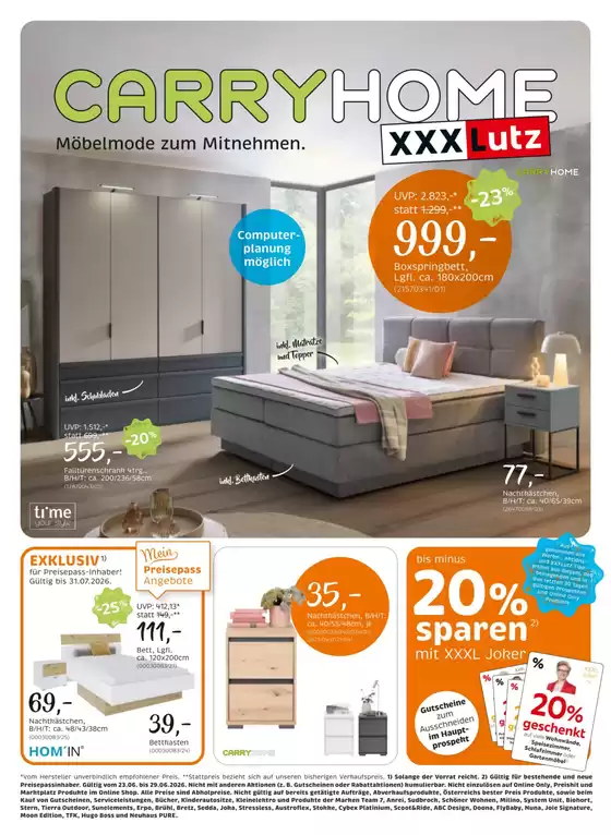 XXXLutz Katalog in Graz | XXXLutz flugblatt | 2026-06-23T00:00:00.000Z - 2026-07-07T00:00:00.000Z