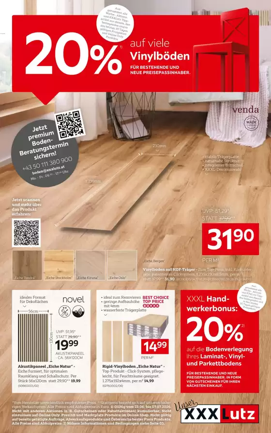 XXXLutz Katalog in Bad Pirawarth | Rabatte und Aktionen | 2026-06-23T00:00:00.000Z - 2026-07-07T00:00:00.000Z