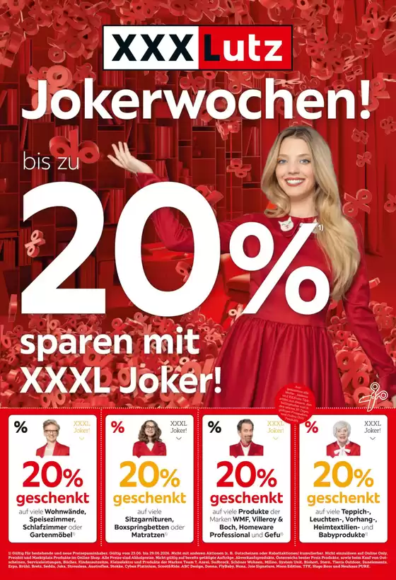 XXXLutz Katalog | Unsere besten Angebote für Sie | 2026-06-23T00:00:00.000Z - 2026-07-07T00:00:00.000Z