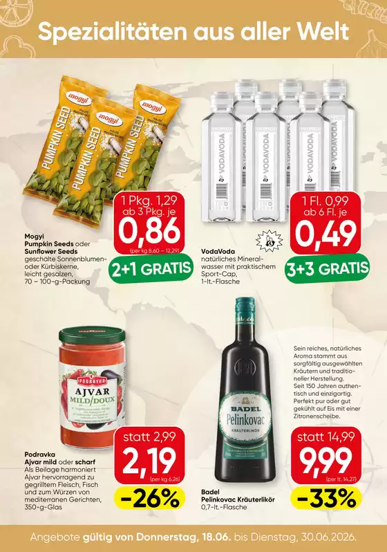 Spar Flugblatt in Perchtoldsdorf | Neue Angebote zum Entdecken | 2026-06-18T00:00:00.000Z - 2026-06-30T00:00:00.000Z