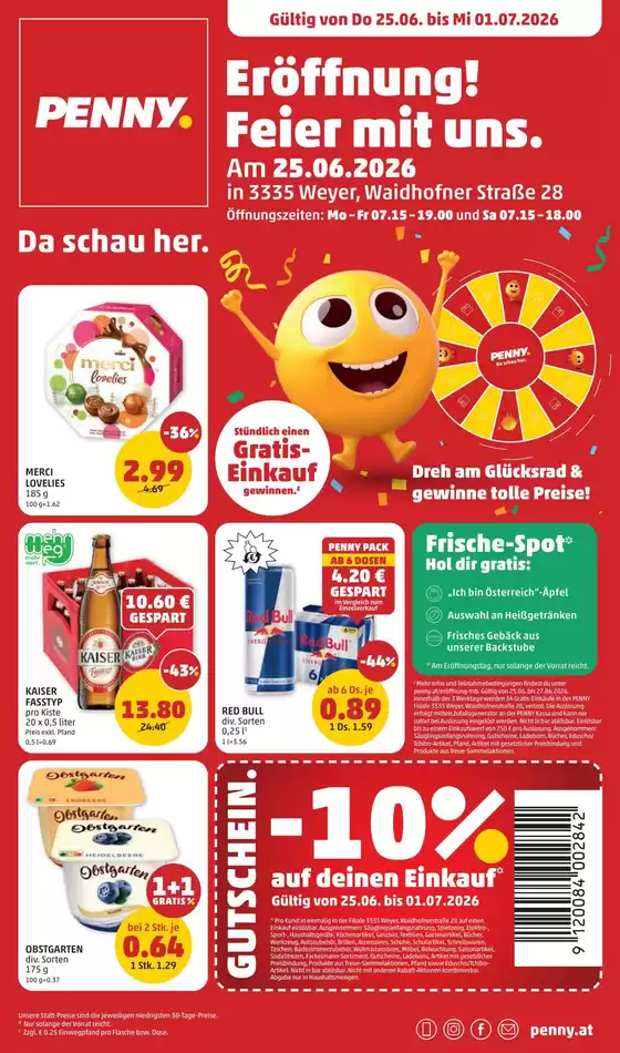 Penny Katalog in St. Konrad | Exklusive Deals und Schnäppchen | 2026-06-28T00:00:00.000Z - 2026-07-12T00:00:00.000Z