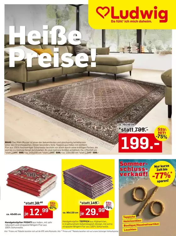 Möbel Ludwig Katalog | Unsere besten Schnäppchen | 2026-06-28T00:00:00.000Z - 2026-09-12T00:00:00.000Z