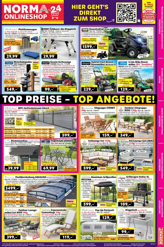 Norma Katalog | Kw28 2026 NORMA24 Prospektbeilage AT | 2026-07-08T00:00:00.000Z - 2026-07-14T00:00:00.000Z