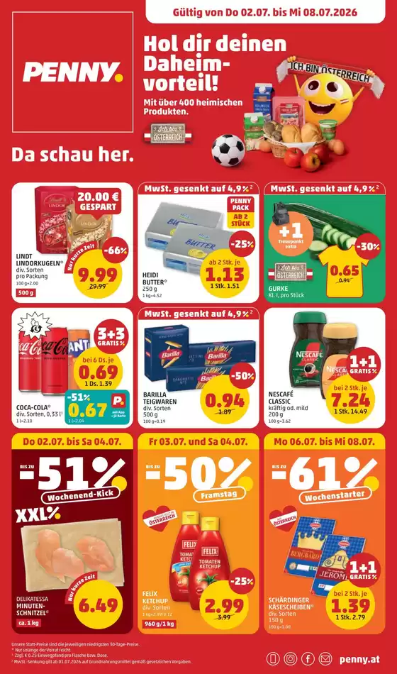 Penny Katalog in Salzburg | Exklusive Schnäppchen | 2026-07-02T00:00:00.000Z - 2026-07-08T00:00:00.000Z