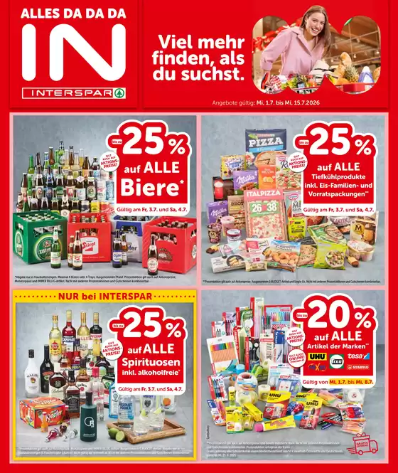 Interspar Katalog in Salzburg | Attraktive Sonderangebote für alle | 2026-07-01T00:00:00.000Z - 2026-07-15T00:00:00.000Z