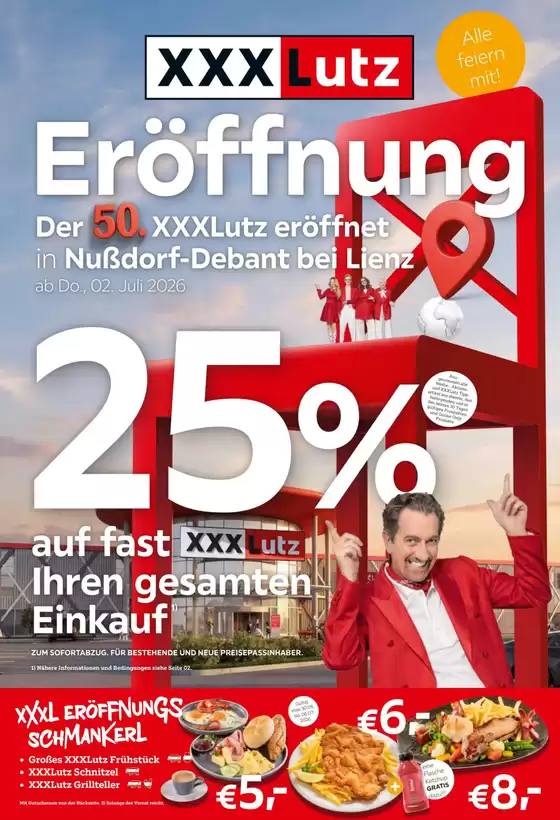 XXXLutz Flugblatt in Trins | Top-Deals und Rabatte | 2026-06-30T00:00:00.000Z - 2026-07-11T00:00:00.000Z