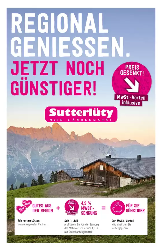Sutterlüty Flugblatt in Rappottenstein | FB KW27 2026 24er A4 WEB | 2026-07-01T00:00:00.000Z - 2026-07-15T00:00:00.000Z