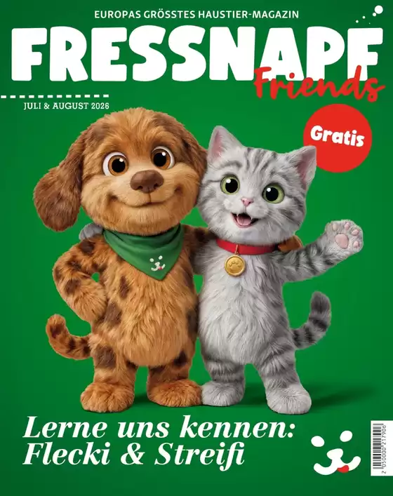 Fressnapf Flugblatt in Haugsdorf | Fressnapf flugblatt | 2026-07-01T00:00:00.000Z - 2026-08-31T00:00:00.000Z