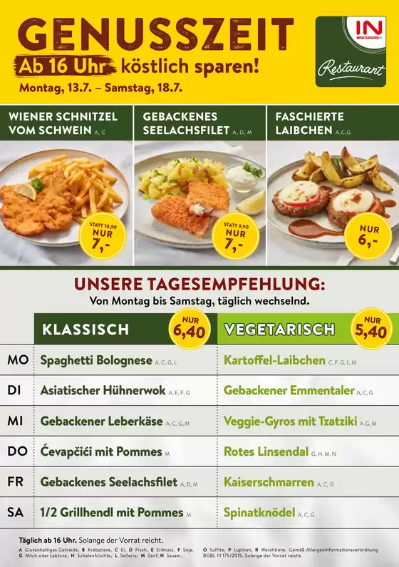Interspar Restaurant Katalog | Happy hour kw29 | 2026-07-13T00:00:00.000Z - 2026-07-18T00:00:00.000Z