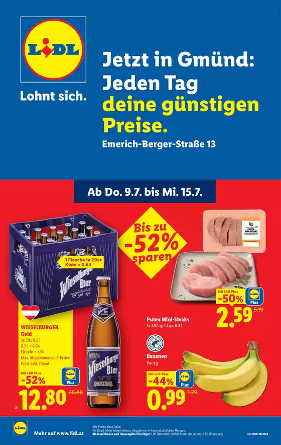 Lidl Flugblatt in | Lohnt sich. | 2026-07-05T00:00:00.000Z - 2026-07-15T00:00:00.000Z