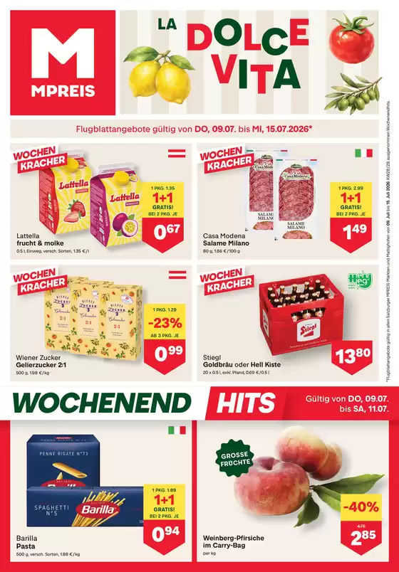 MPreis Katalog | FB KW28 2026 tirol | 2026-07-09T00:00:00.000Z - 2026-07-15T00:00:00.000Z