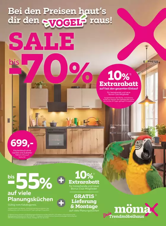 Mömax Katalog | Sale bis -70 | 2026-07-07T00:00:00.000Z - 2026-07-13T00:00:00.000Z